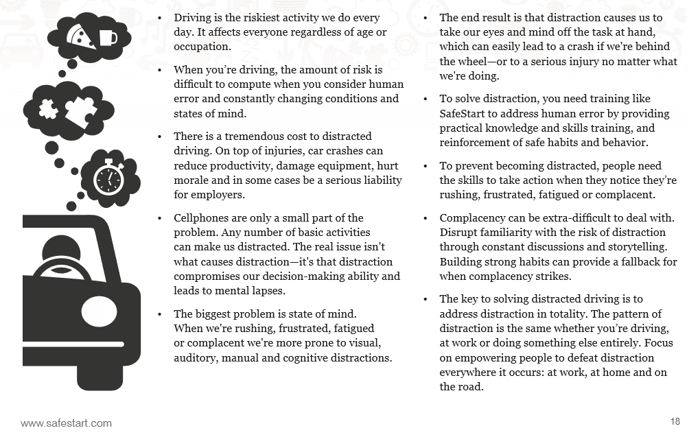 Distracted Driving Info Picture