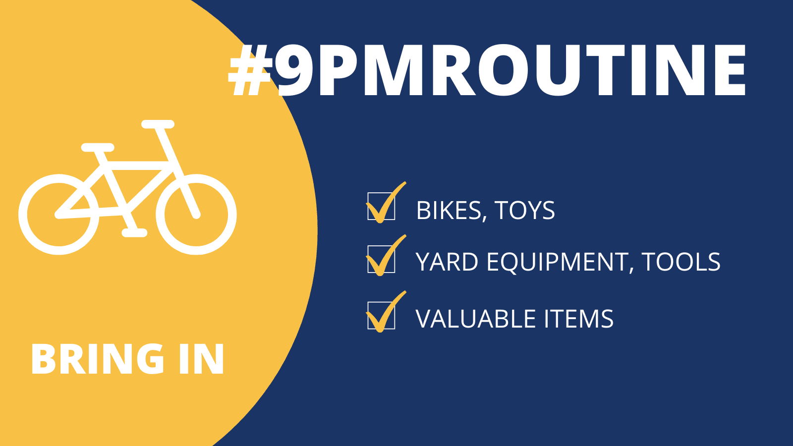 #9PMRoutine, Bring In