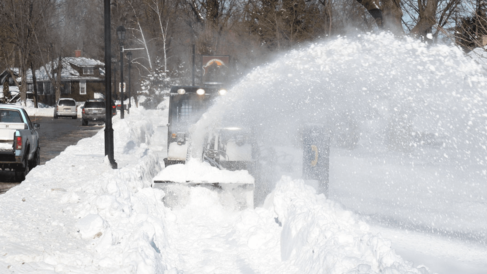 Sidewalk Snow Plow