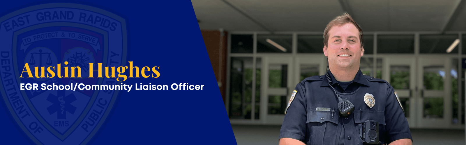 Austin Hughes, School/Community Liaison Officer