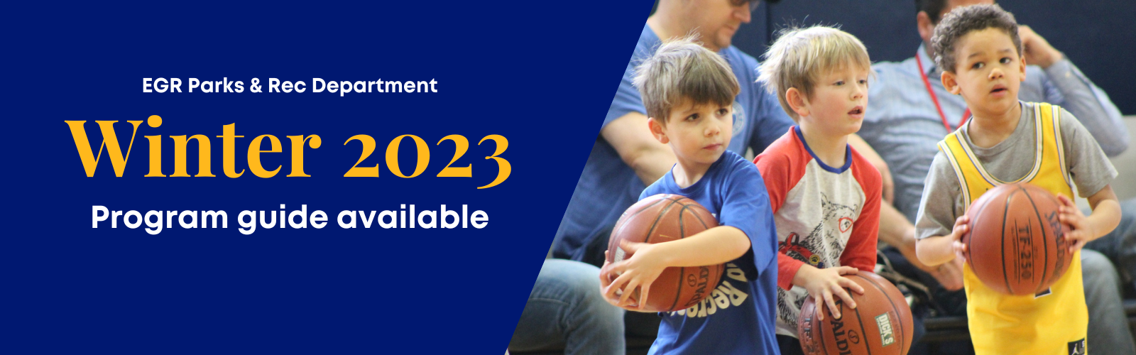 EGR Parks & Rec, winter 2023 program guide now available