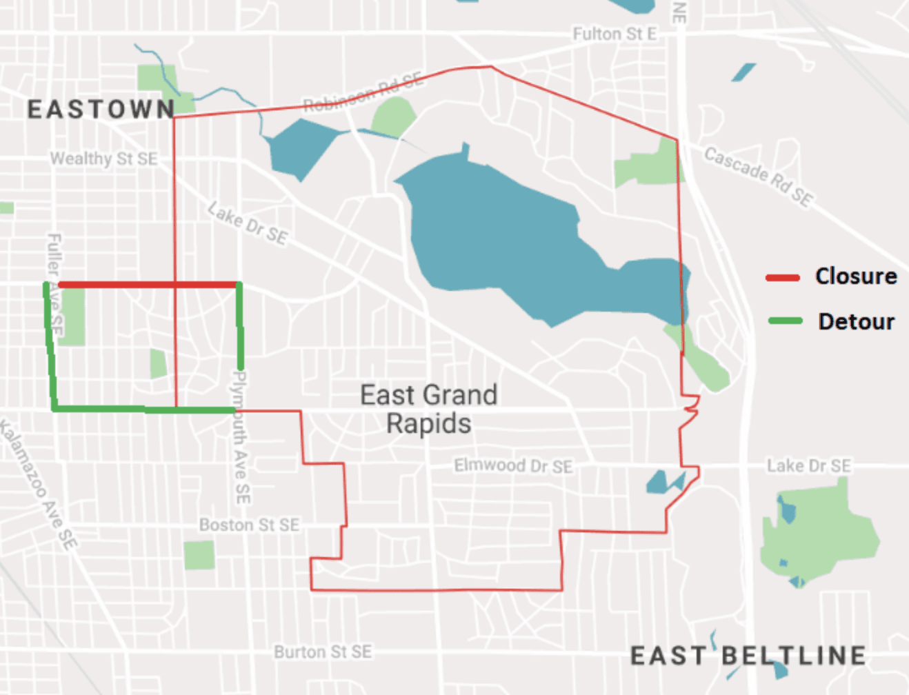 Martin Luther King Jr. Street closure