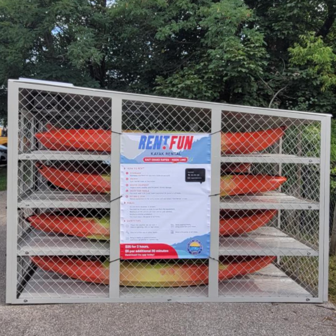 Kayak kiosk