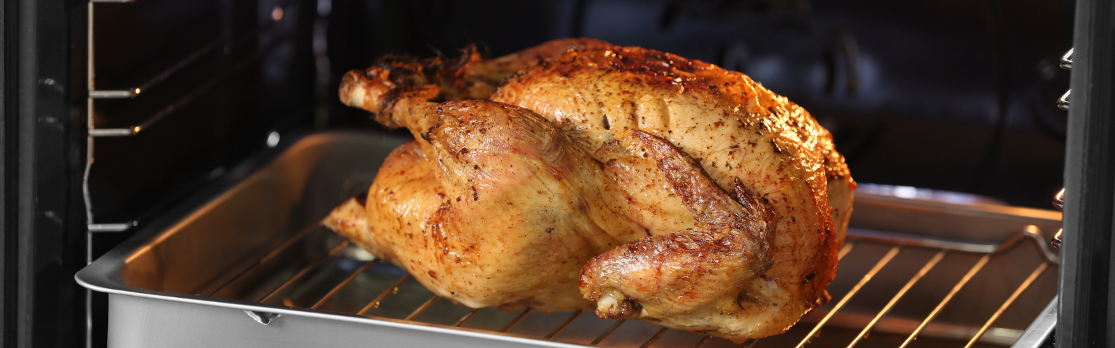 Turkey in oven