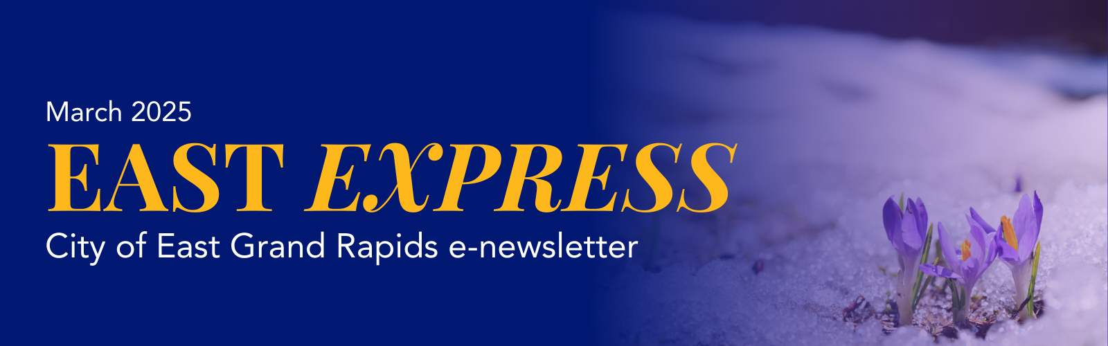 March 2025 East Express header