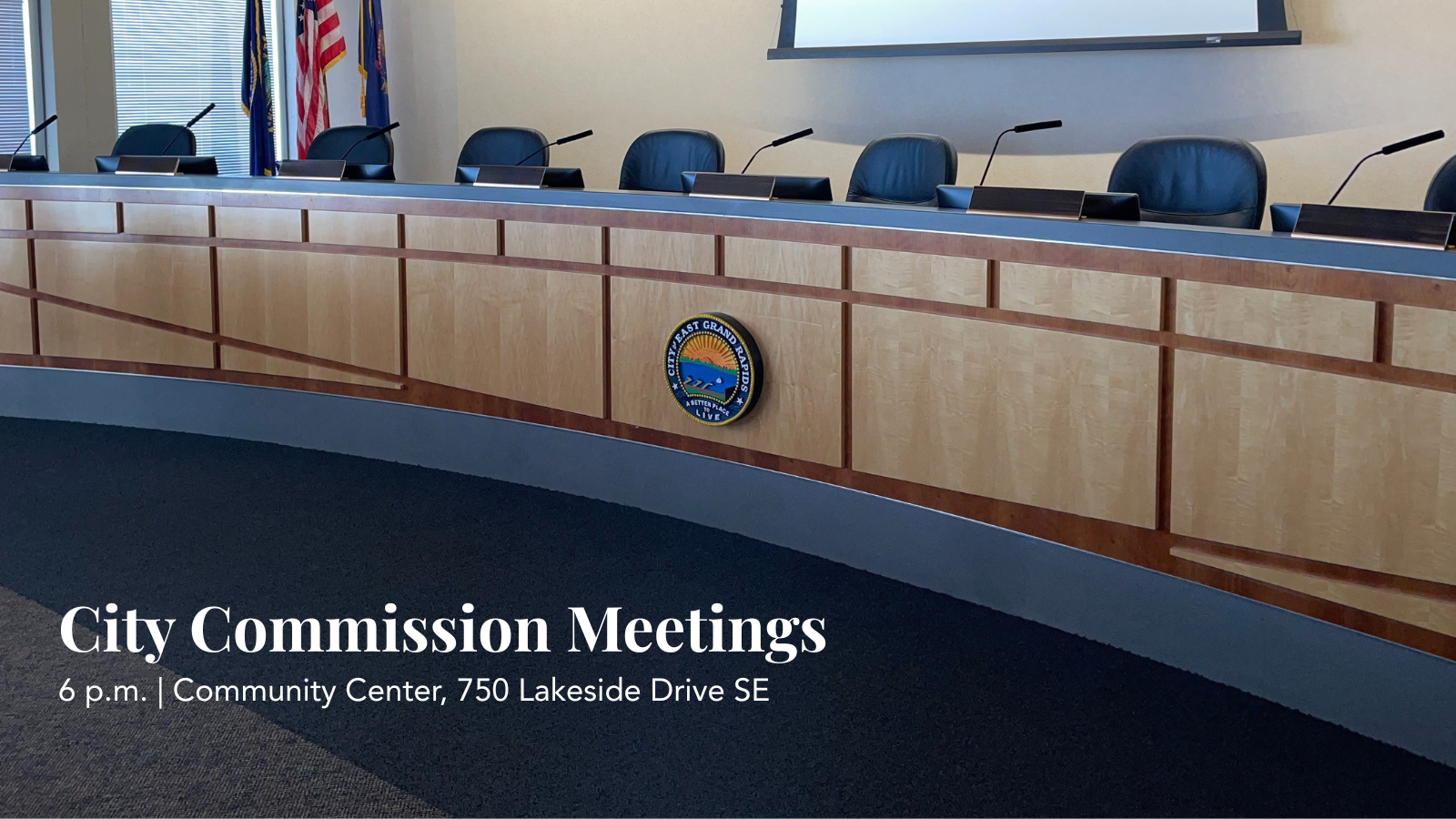 City Commission meetings graphic