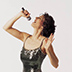 Woman singing